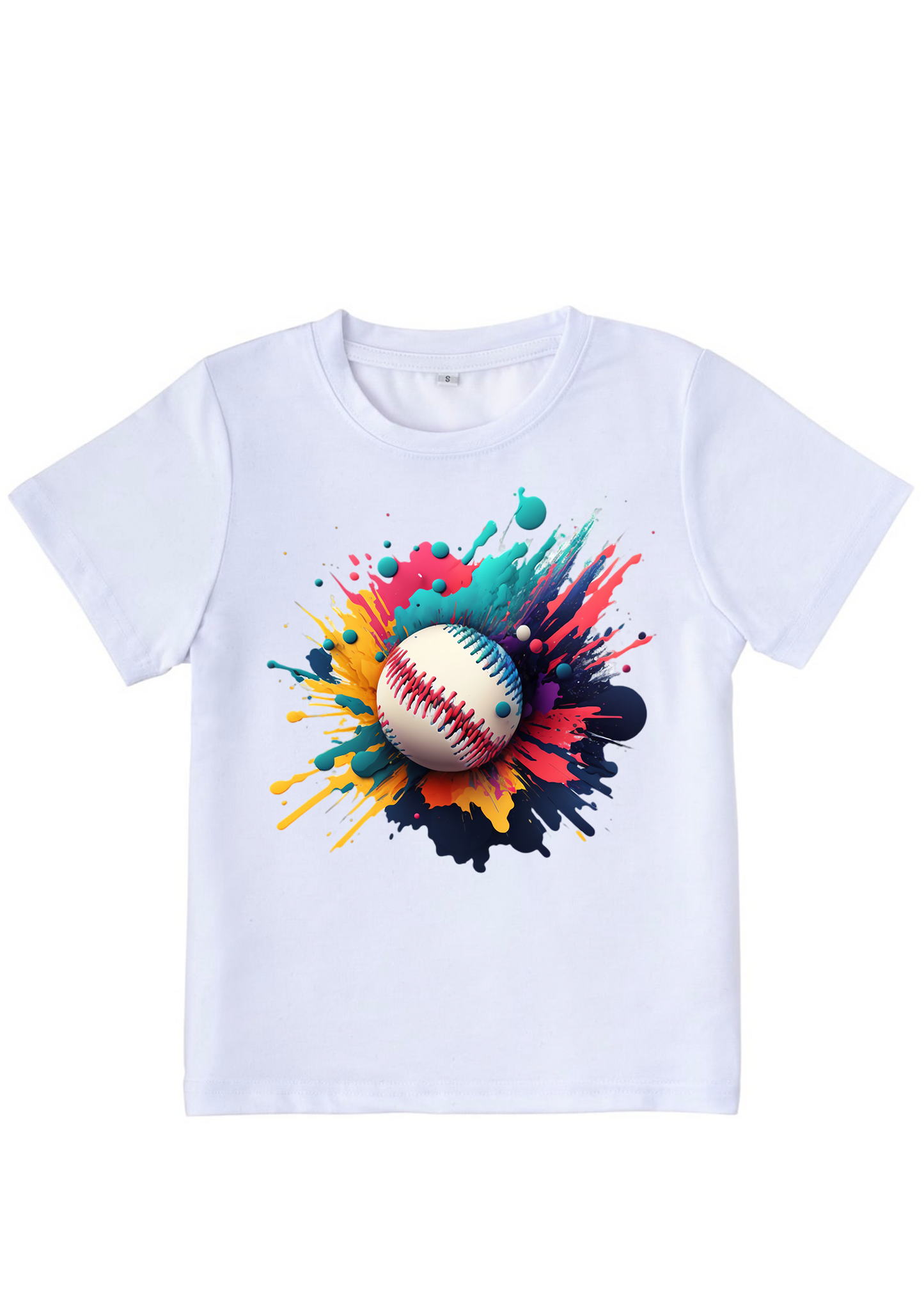 Baseball Splatter T-Shirt