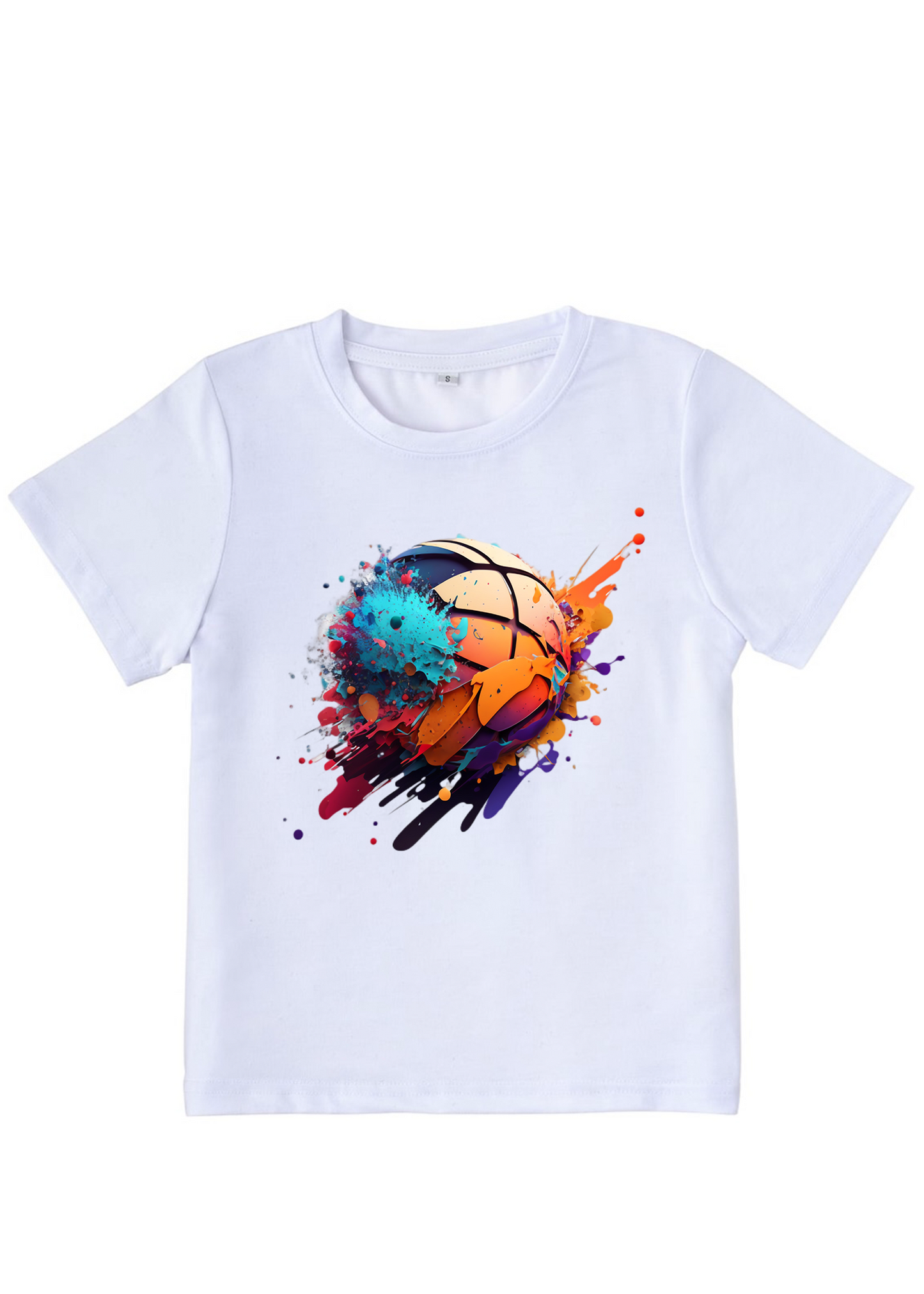Basketball Splatter T-Shirt