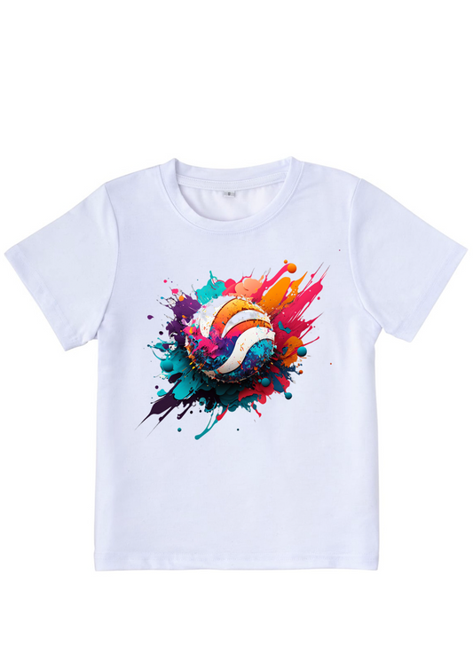 Volleyball Splatter T-Shirt